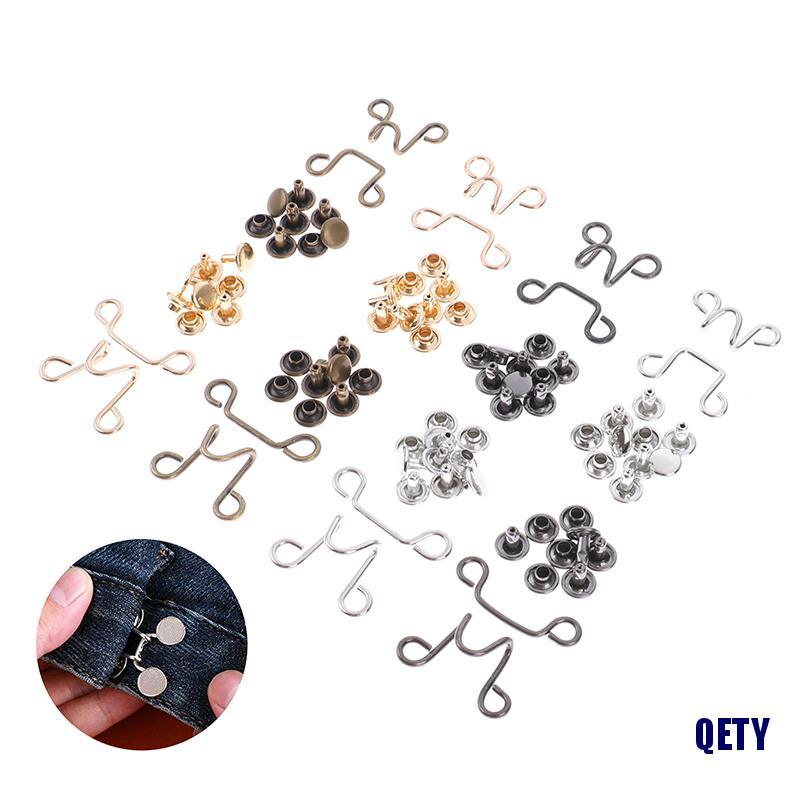 Khóa cài điều chỉnh kích thước lưng quần không cầm bấm nút size 27/ 32mm