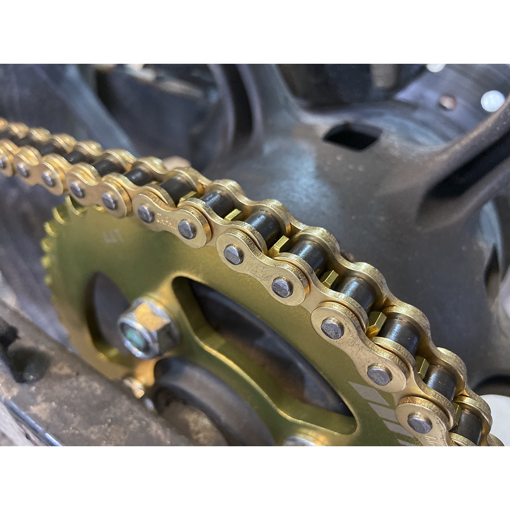 Nhông sên dĩa DID xe Winner 150/X dĩa vàng sên vàng Nhật 428HD (sên 10 ly) - Chain Made in Japan