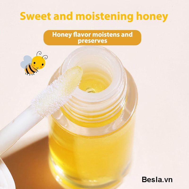 🌈Son dưỡng môi BOBEINI chiết xuất mật ong/đào/sữa mật ong dưỡng ẩm chống nứt nẻ