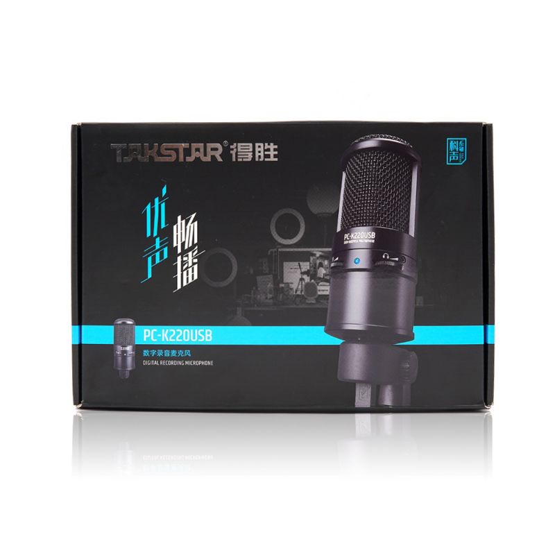 MICRO THU AM CHUYEN NGHIEP LIVESTREAM TAKSTAR PC-K220USB