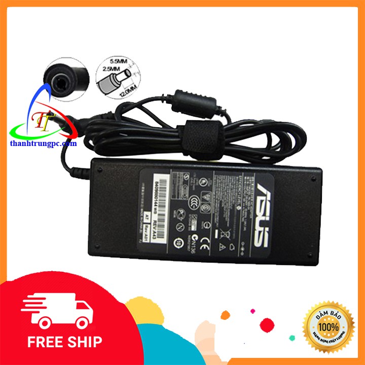 Sạc laptop Asus 19V - 4.74A - 90W