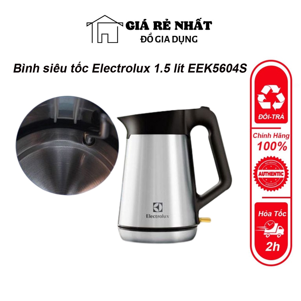 Bình siêu tốc Electrolux 1.5 lít EEK5604S