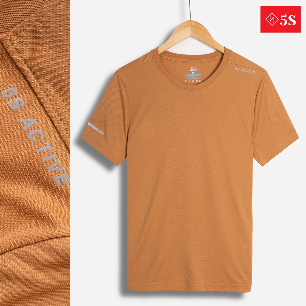 Áo Phông Nam Tay Ngắn 5S (5 Màu), Chất Liệu 100% Coolmax Mềm Mại, Thấm Hút Nhanh Chóng, Siêu Mát (TSO21050) | BigBuy360 - bigbuy360.vn