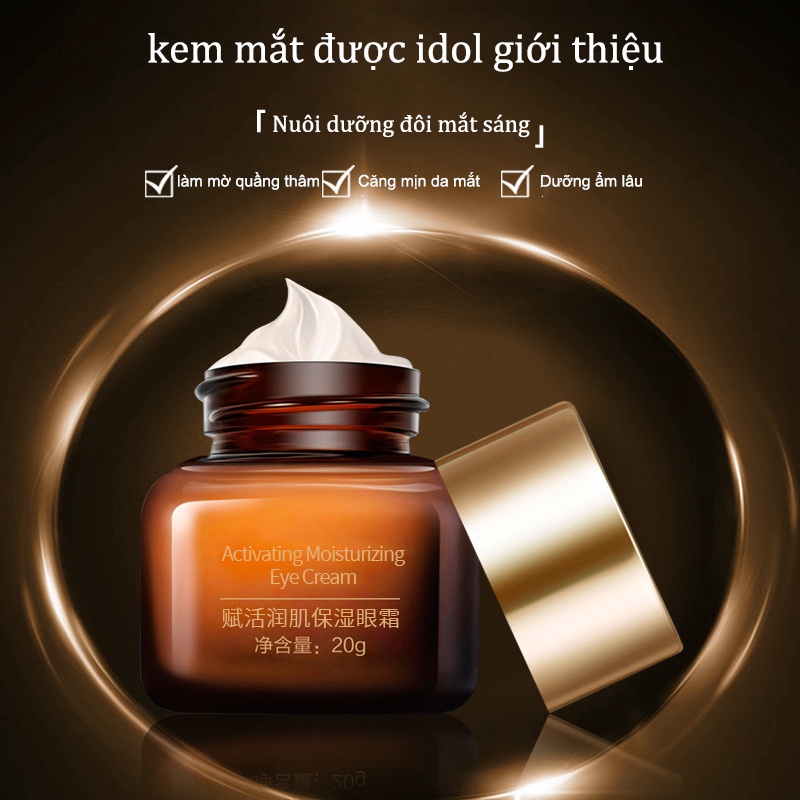 Kem mắt loại bỏ mụn li ti hồi phục mụn thịt làm mờ nếp nhăn bọng mắt làm mờ quầng thâm mắt dưỡng ẩm