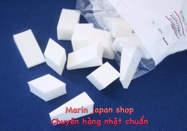 (Sale) Bông mút trang điểm tán kem nền hàng chuẩn Muji Nhật Bản