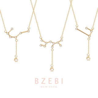 Vòng cổ xi mạ vàng 18k 800n hình chòm sao cho nữ