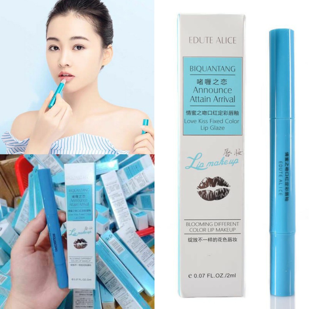 (TẶNG QUÀ) Gel Khóa Màu Son Môi BIQANTANG Chính Hãng, Giữ Son Bền Màu, Chống Trôi, Chống Lem Trong 24h (Nội Địa Trung)