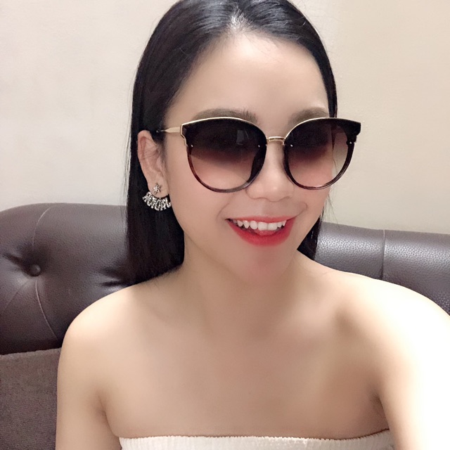 [GIÁ SỐC] Kính nữ mắt mèo thời trang sành điệu mã b30 (tặng kèm hộp đựng kính)