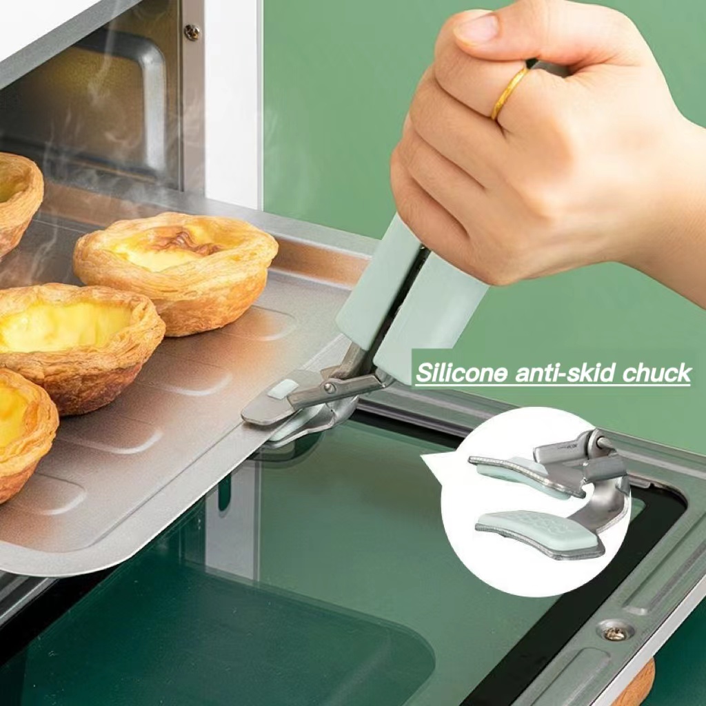 Dụng Cụ Kẹp Chén Dĩa Bằng Thép Không Gỉ Chống Bỏng Chống Bỏng Tiện Dụng Cho Nhà Bếp