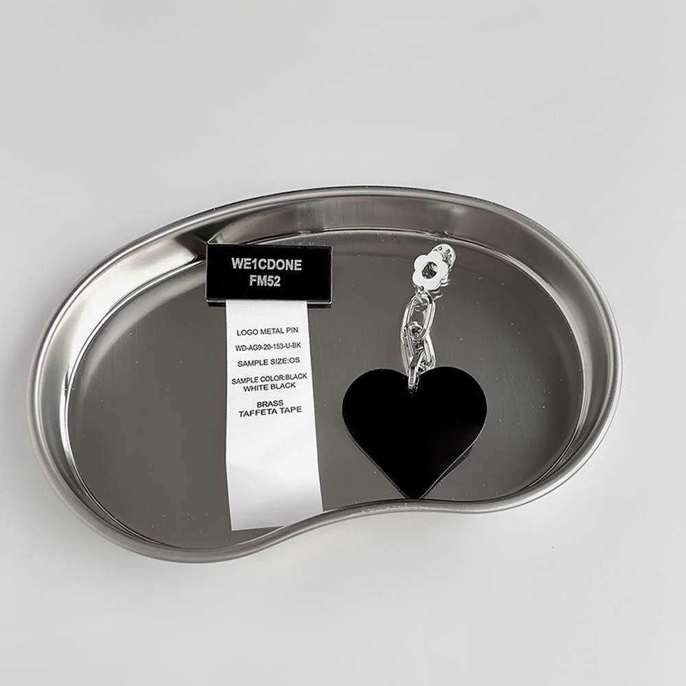 Trâm Cài Áo Hình Trái Tim Bằng Hợp Kim Phong Cách Hàn Quốc Dễ Phối Đồ Cho Nữ