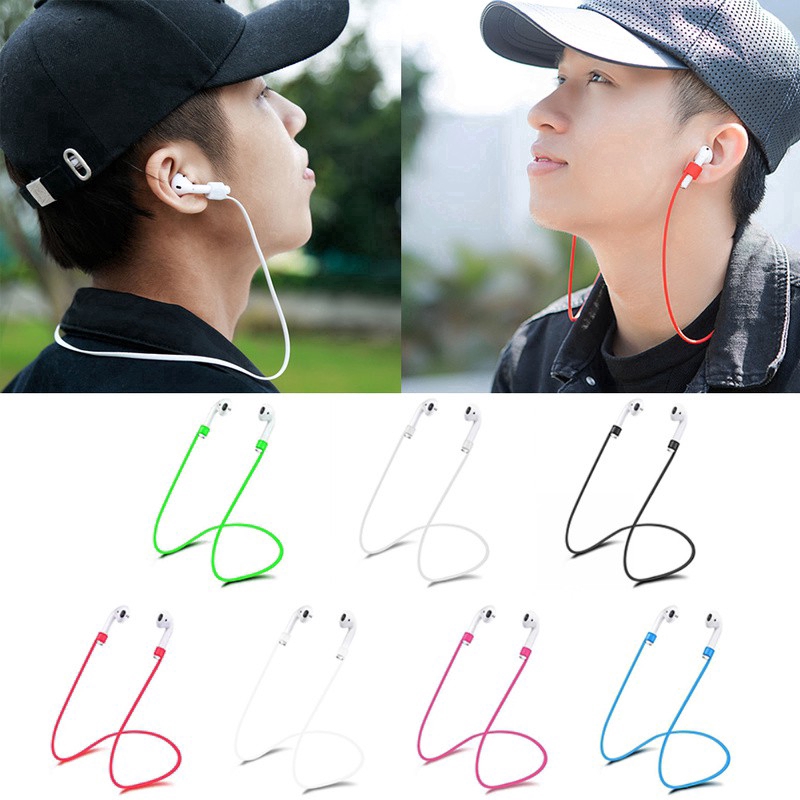 Dây đeo tai nghe bluetooth Airpods Pro bằng silicon chống thất lạc