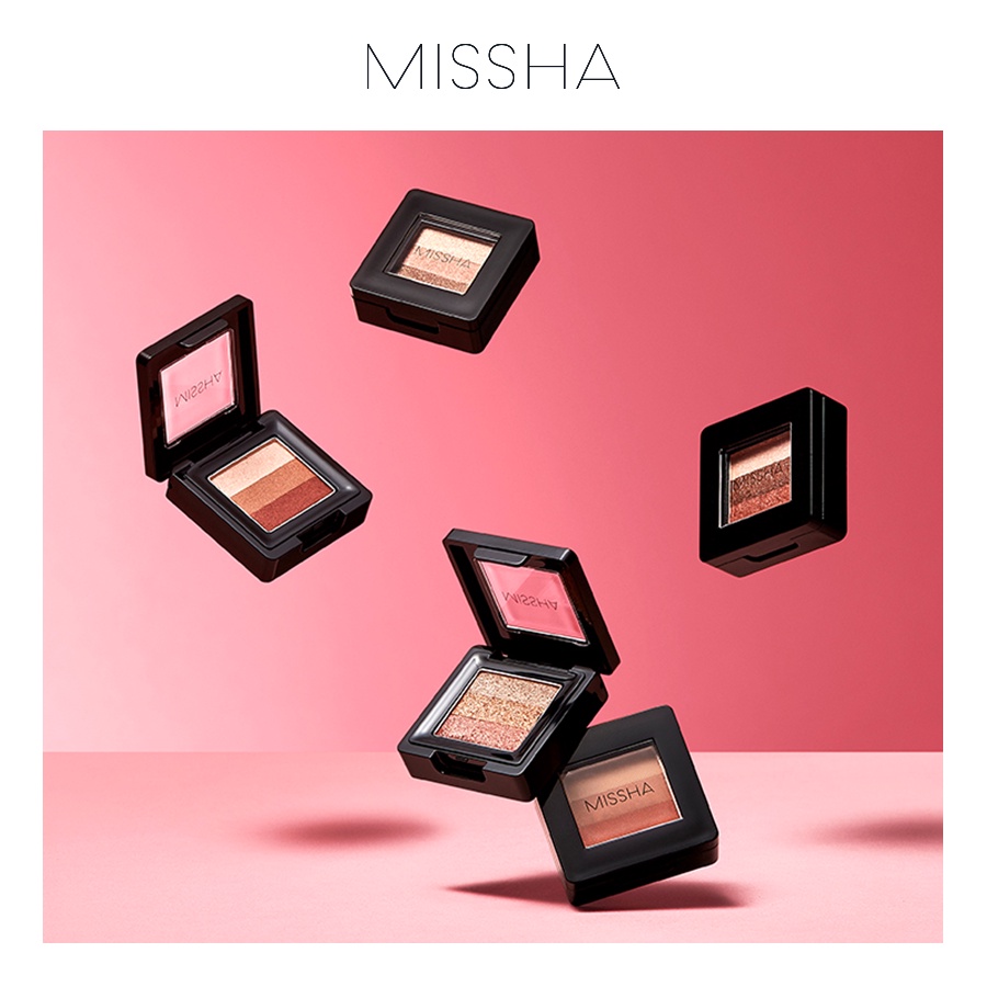 [Mã COSDEP -8% ĐH250k]Phấn Mắt 3 Màu Missha Triple Shadow version 2 1.5g