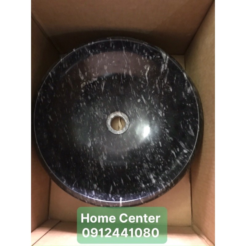 Lavabo đá tự nhiên đen vệt mưa | BigBuy360 - bigbuy360.vn