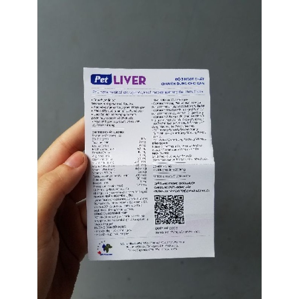 PET LIVER Viên uống bổ gan cho mèo xuất xứ Canada chính hãng