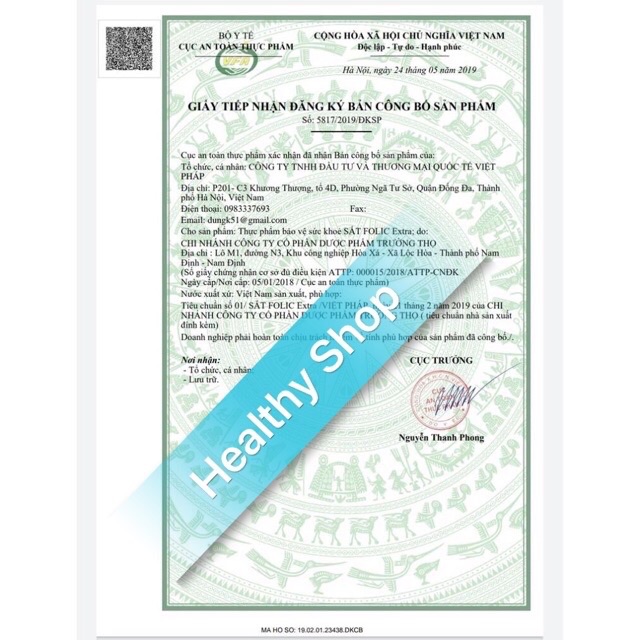 Sắt folic extra bổ sung sắt cho bà bầu và người lớn | BigBuy360 - bigbuy360.vn