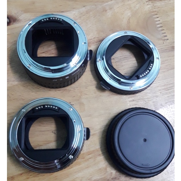 Bộ ống chụp Macro cho máy ảnh Canon, bộ 3 chiếc ngàm EF, 3 tiêu cự
