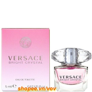 Nước hoa 5ml Versace Bright Crystal 100% chính hãng. vov cung cấp và bảo trợ.