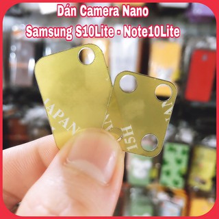 Cường lực Camera Samsung Galaxy S10 Lite / Note 10 Lite dẻo 3 lớp nano cao cấp