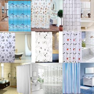 Rèm Cửa Nhà Tắm, Rèm Nhựa Peva Chống Thắm 1.8x1.8m