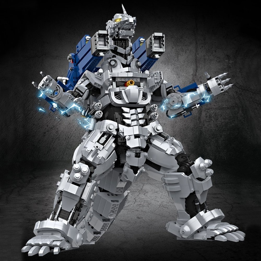 Đồ chơi Lắp ráp MOC Coss Monster 991 Mechanical Godzillaed Rồng máy cơ khí