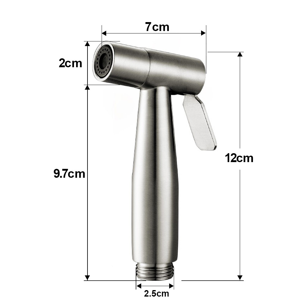 Bộ vòi xịt vệ sinh và dây inox 304 U-HOME Fotar và cài xịt U-1011