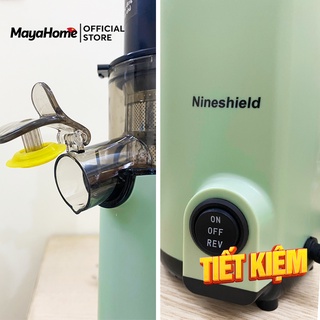 Máy Ép Chậm Nineshield, Máy Ép Trái Cây Bảo Hành 12 Tháng