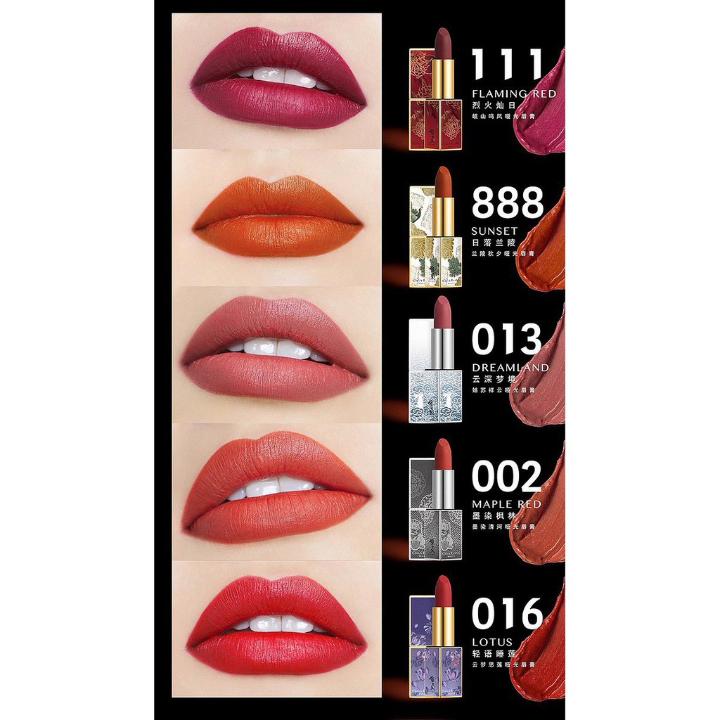 [Mã COS2207 giảm 10% đơn 500K] Son CIGALONG beauty x Trần Tình Lệnh nguyên set | BigBuy360 - bigbuy360.vn