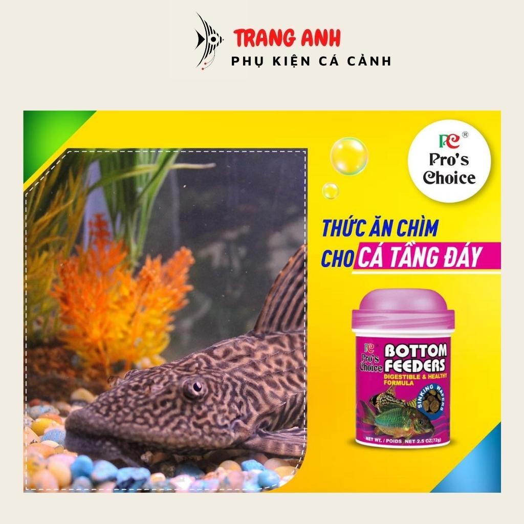 Thức ăn cá chuột, cá tầng đáy Pro's Choice Bottom Feeders dạng viên nén, hạt chìm