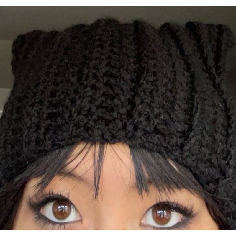 Mũ tai mèo crochet handmade