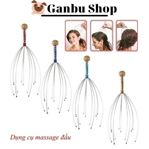 Cây Massage Gãi Đầu Giúp Giảm Căng Thẳng, Thư Giãn