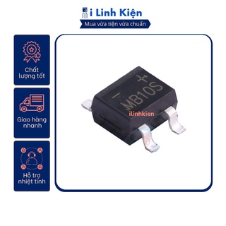 MB10S Diode cầu 0.5A 1000V SOP-4