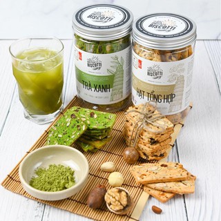Bánh Biscotti Hạt Tổng Hợp
