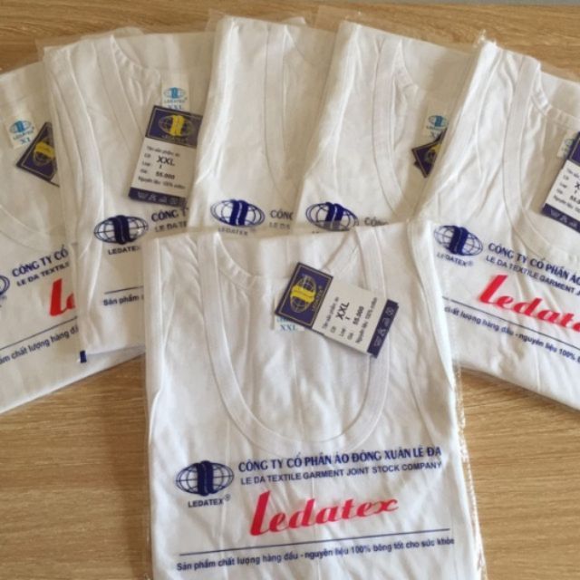 Áo đông xuân nam có tay/ ba lỗ ledatex chất mềm mịn thoáng mát