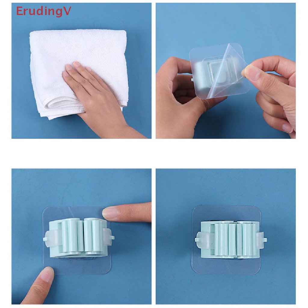 Giá Đỡ Cây Lau Nhà Gắn Tường Không Để Lại Dấu Vết