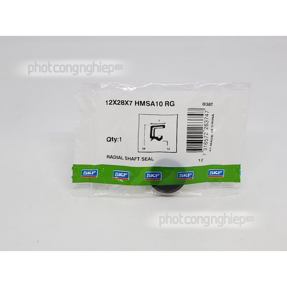 Phớt 12x28x7 HMSA10 RG SKF chính hãng - Phớt chặn dầu SKF