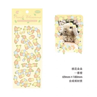 Stickers Ricoco ribbon lấp lánh trang trí sổ, toploader