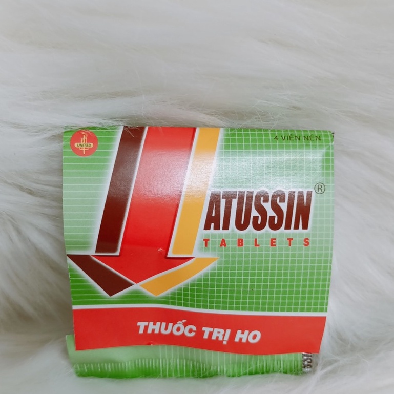 Atusin hộp 100 viên vỉ 4 viên