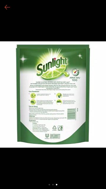 (hàng Mới Về) Kem Chống Nắng Sunlight Lime Orange 1600 ml