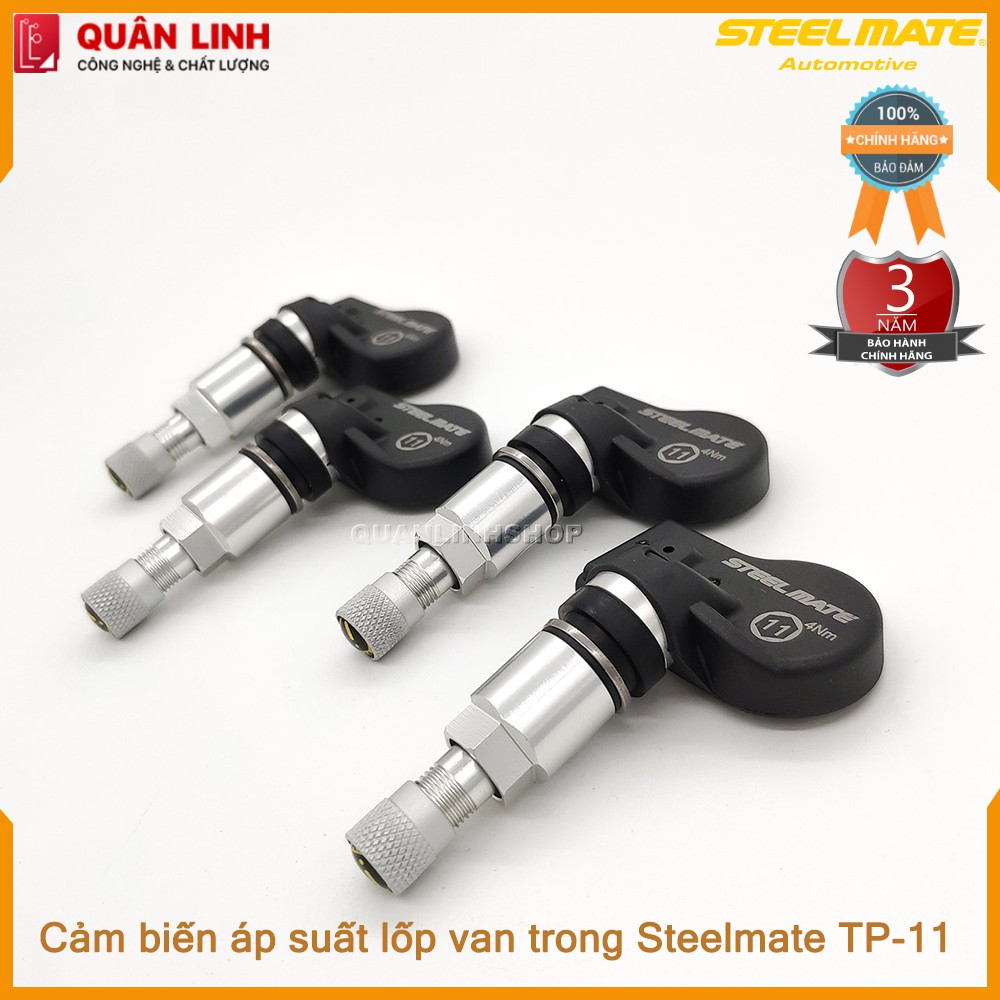 Cảm biến áp suất lốp Steelmate MT11 phân phối chính hãng - Bảo hành 3 năm