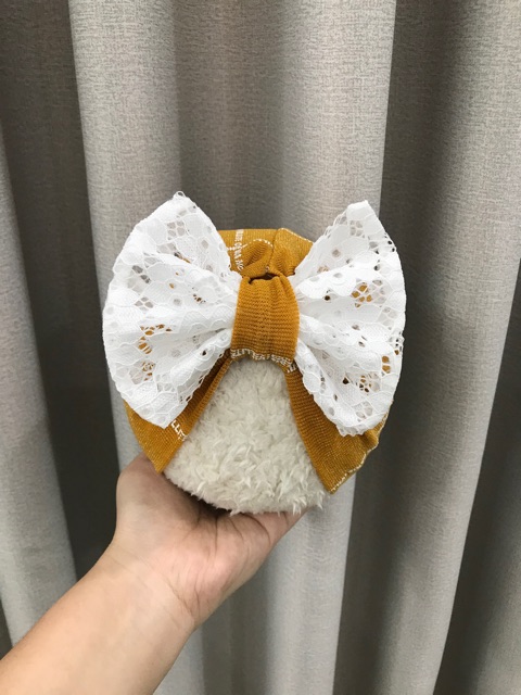 Mũ turban cho bé