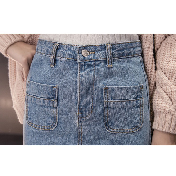 💥XẢ KHO💥Chân Váy Jean Dài Xẻ Giữa Cực Chất💥 | BigBuy360 - bigbuy360.vn