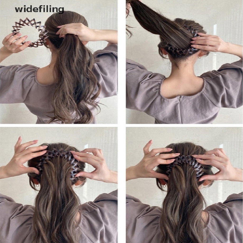 Dụng cụ kẹp búi tóc đuôi ngựa mở rộng thời trang dành cho nữ