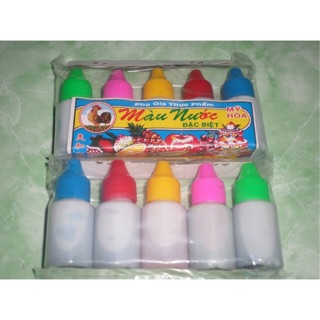 màu thực phẩm ( lốc 5 chai )