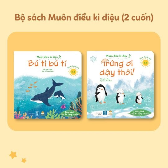 Sách cho bé - Bộ 2 cuốn Muôn Điều Kì Diệu - Dành cho độ tuổi từ 0 đến 5 tuổi