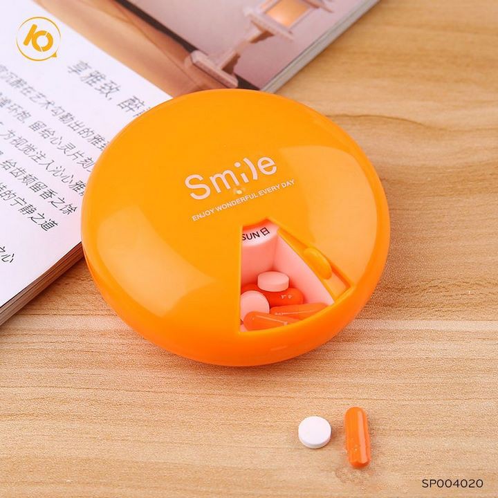 Hộp chia thuốc 7 ngày Smile tiện dụng - SP004020