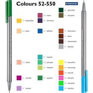 -Bút dạ kim STAEDTLER triplus ® fineliner 334 -10 Cây
