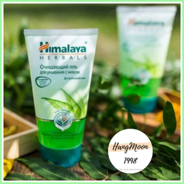 Gel rửa mặt Himalaya với lá Neem Ấn Độ 150ml ( bản Nga )