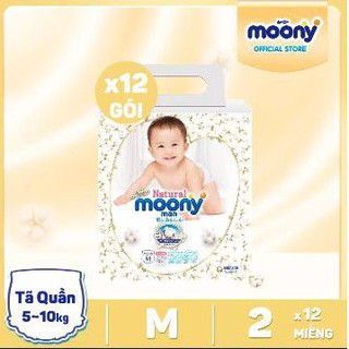 Tã quần Moony natural M46 miếng