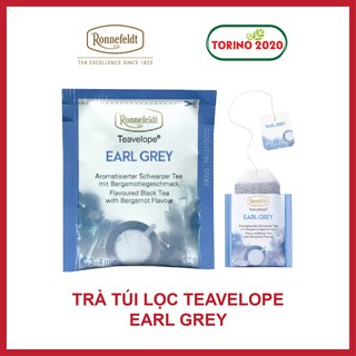 [HÀNG NHẬP KHẨU] Trà Túi Lọc Ronnefeldt tea -Teavelope Earl Grey 1 túi 1.5g - sáng lập từ năm 1823