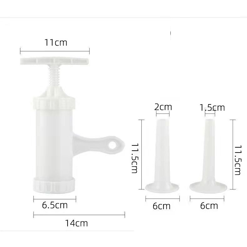 Khuôn làm xúc xích 2 ống và 1 gói vỏ collagen giá rẻ nhất